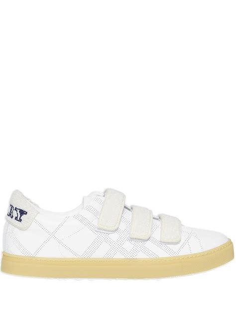 burberry sneaker bartlam pony hair high top velcro|burberry sneakers bloomingdale's.